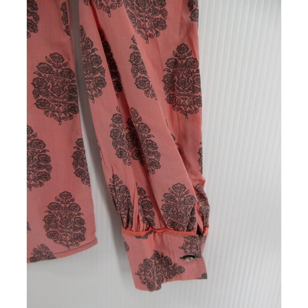 Sundance Top Small Button Down Blouse Floral Boho… - image 3